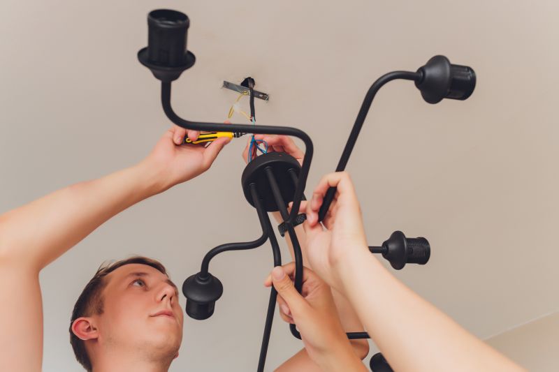 Electricians for Chandelier Setup